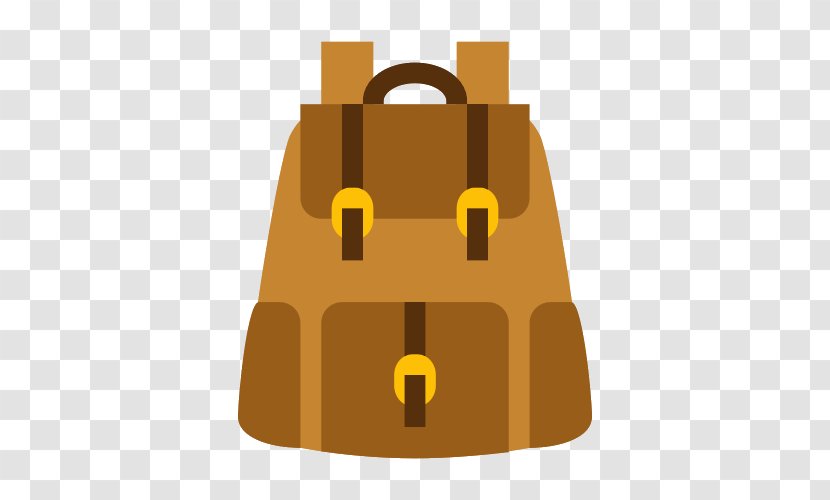 GVG URBAN STORE Backpack Symbol - Yellow Transparent PNG