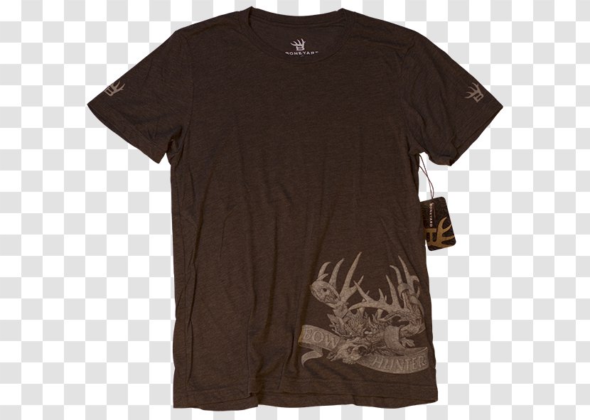 T-shirt Black M - Sleeve - Skull Camo Transparent PNG
