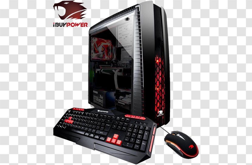 Gaming Computer Solid-state Drive IBUYPOWER Desktop Intel Core I7 7700 16GB Memory Nvidia GeForce GTX 1060 Computers - Personal - PC Transparent PNG