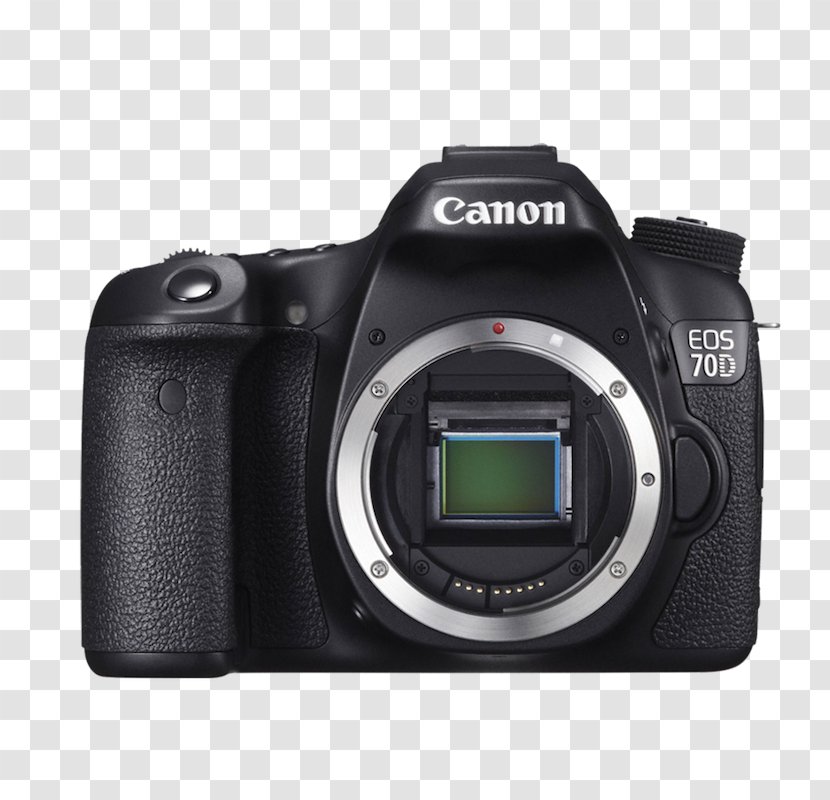 Canon EOS 70D 7D Mark II 80D Digital SLR - Camera Accessory Transparent PNG