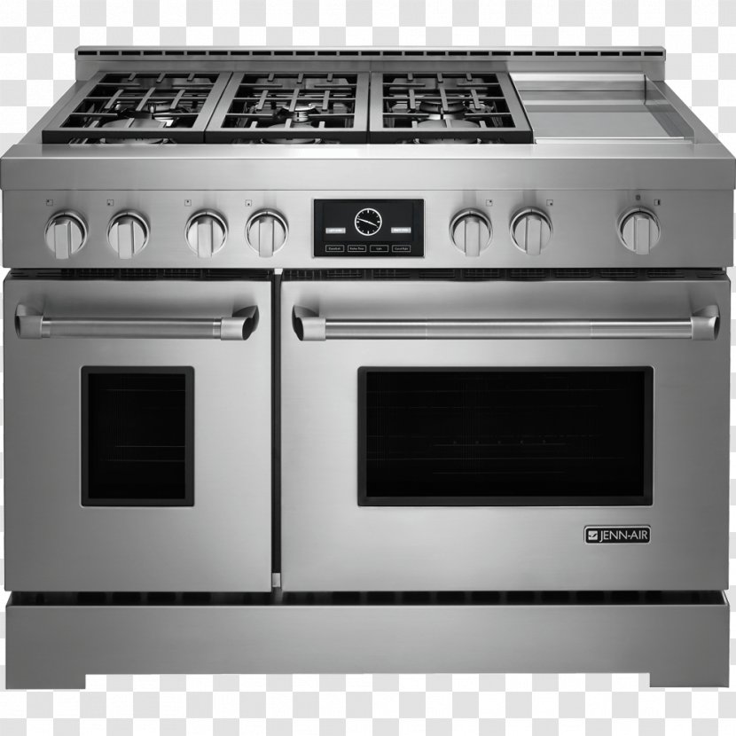 Cooking Ranges Jenn-Air Gas Stove Propane - Stainless Steel - Stoves Transparent PNG