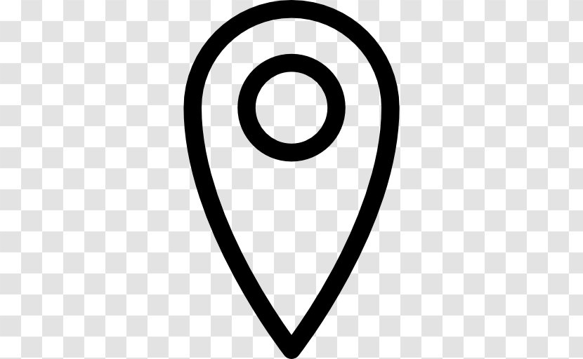 Map Clip Art - Black And White Transparent PNG