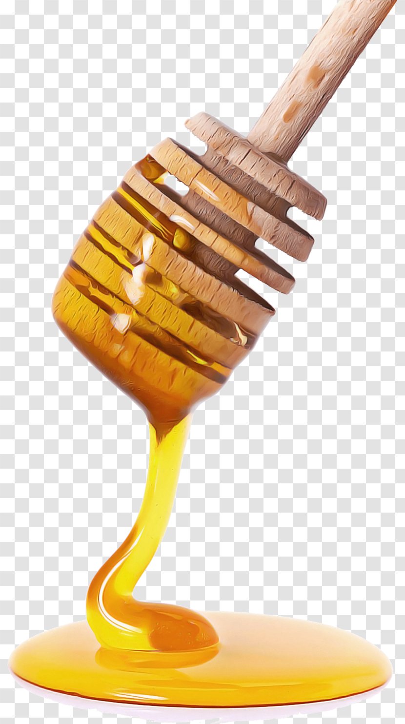 Honey Background - Dripping Comb Transparent PNG