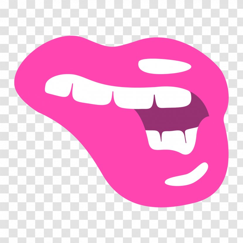 Lip Cosmetics Beauty Thumb Tooth - Pink - Business Transparent PNG