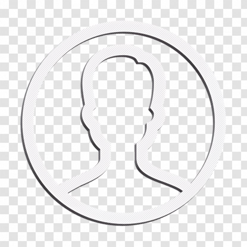 Account Icon Avatar Person - Profile - Blackandwhite Symbol Transparent PNG