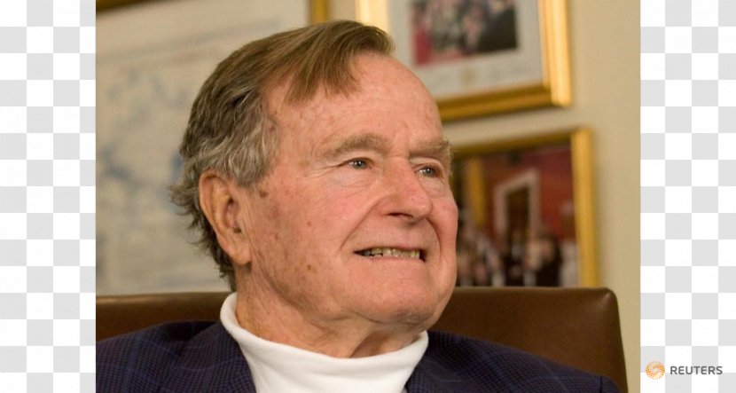 George H. W. Bush Texas President Of The United States Republican Party Photo Op - Forehead Transparent PNG