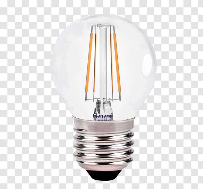 Light-emitting Diode LED Lamp Edison Screw - Light Transparent PNG