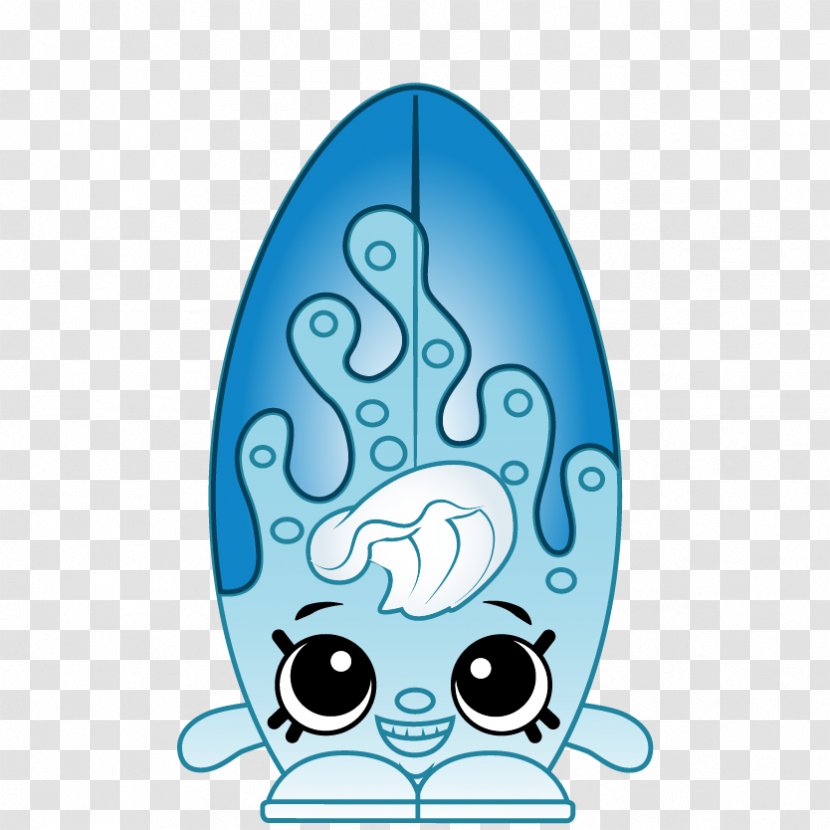 Shopkins Surfboard Ctc-8 Clip Art Transparent PNG