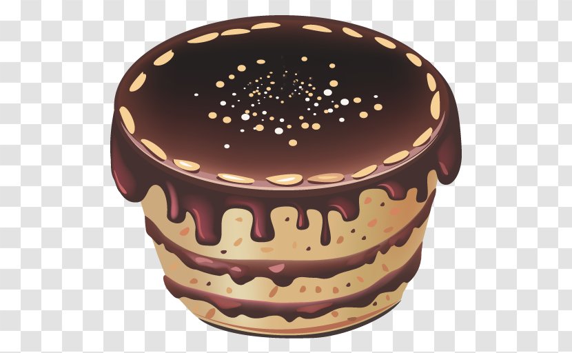 Chocolate Cake Birthday Icing Torte Layer Transparent PNG