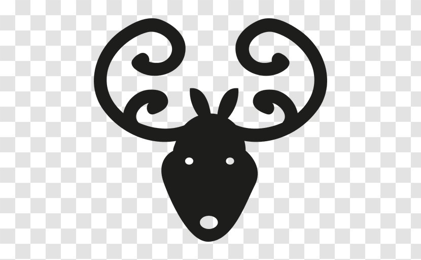 Reindeer Red Deer Clip Art Moose - Antler Transparent PNG