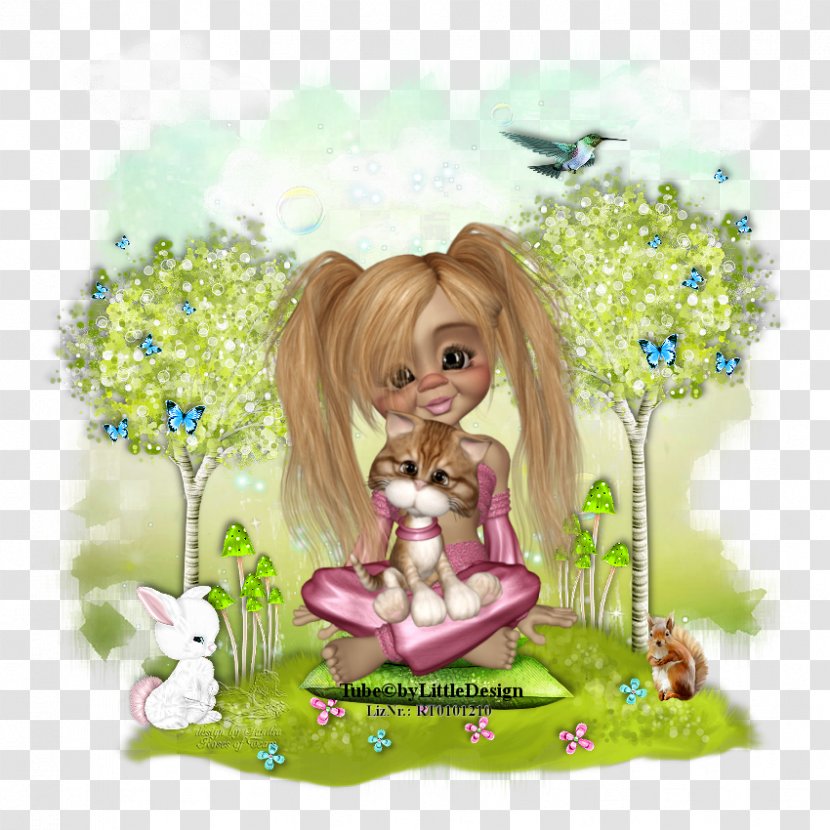 Fairy Cartoon Flowering Plant - Flora - Sandra Transparent PNG