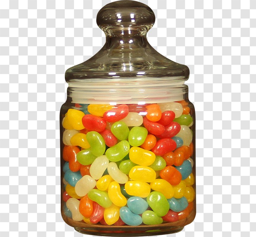 Jelly Bean - Food - Jam Jar Transparent PNG
