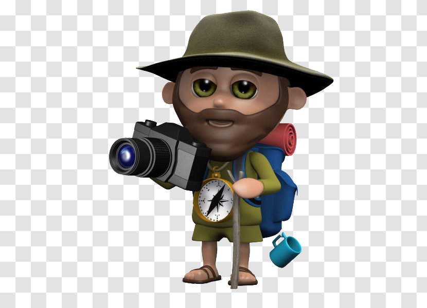 Stock Illustration Cartoon Photography - Figurine - Camera Man Transparent PNG