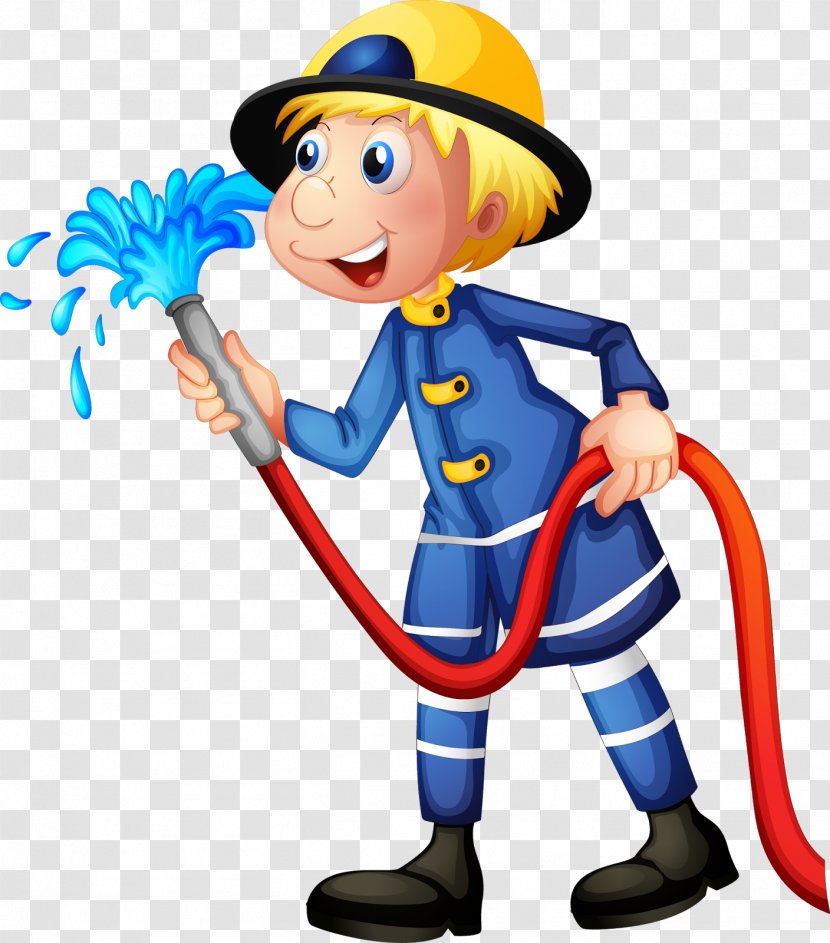 Firefighter Drawing Royalty-free - Fire Engine - Policeman Transparent PNG