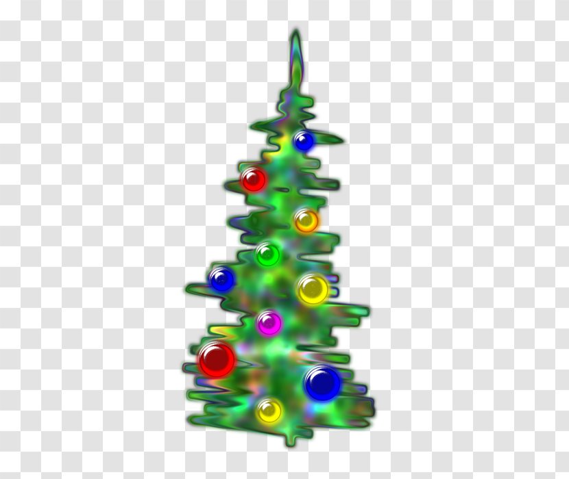 Christmas Tree Ornament Spruce Fir - Little Transparent PNG