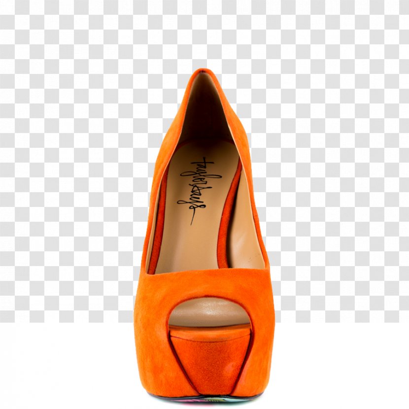 Shoe Suede - Orange - Design Transparent PNG