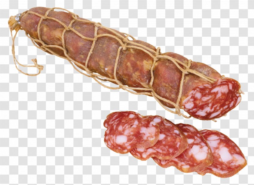 Sausage Hot Dog Salami Bratwurst Ham - Charcuterie - Image Transparent PNG