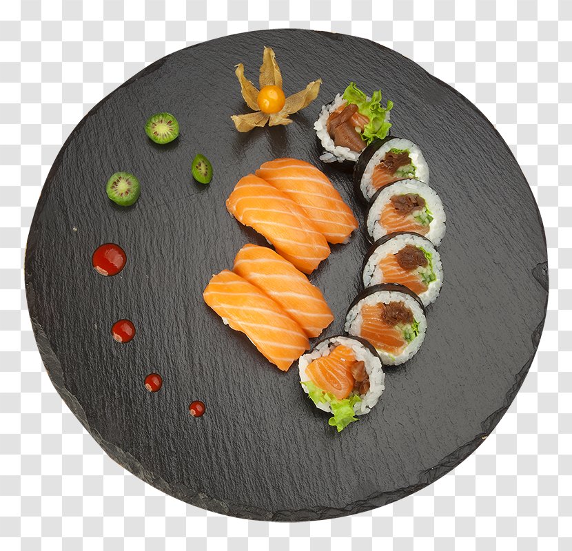 California Roll Sashimi Plate Sushi Platter Transparent PNG