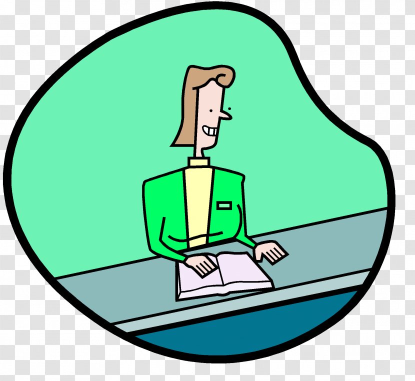 Clip Art Front Office Housekeeping UNID Image - Green Transparent PNG