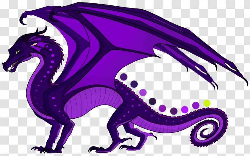 Wings Of Fire Dragon Color Wiki Species - Purple Transparent PNG