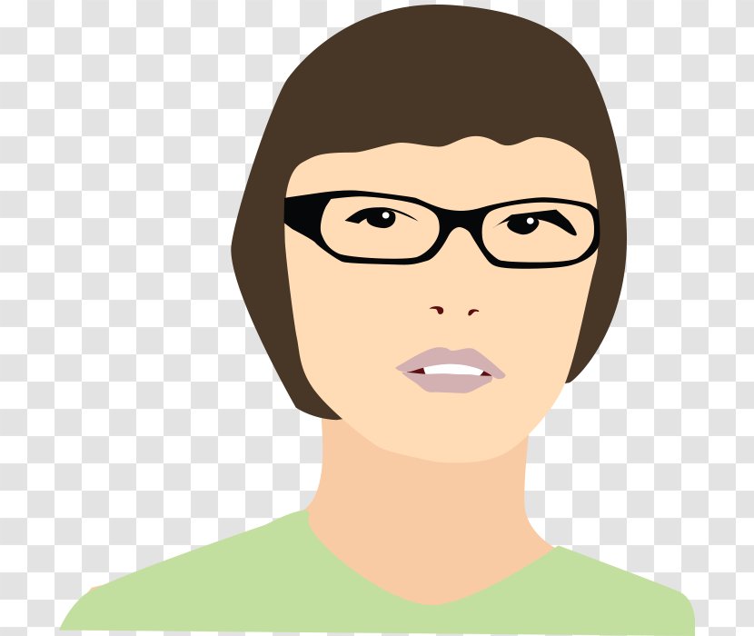 Cheek Nose Glasses Forehead Chin - Facial Expression Transparent PNG