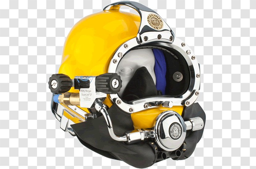 Diving Helmet Kirby Morgan Dive Systems Underwater Professional Scuba - Snorkeling Transparent PNG
