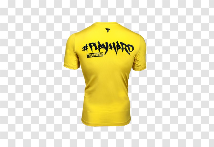 Active Shirt Logo T-shirt - Yellow - Tshirt Transparent PNG