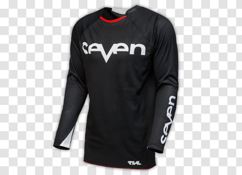 Motocross Downhill Mountain Biking Cycling Jersey T-shirt - White - New Skyline Transparent PNG