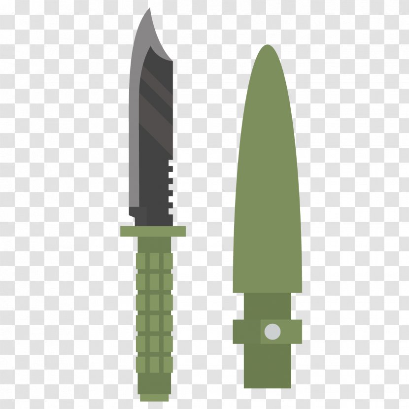 Throwing Knife Swiss Army - Designer - Flat Military Vector Material Transparent PNG