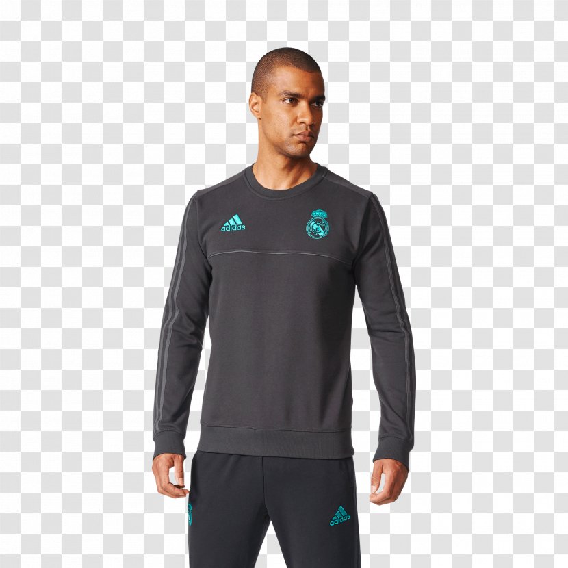 Tracksuit Hoodie T-shirt Adidas Bluza - Real Madrid Cf Transparent PNG