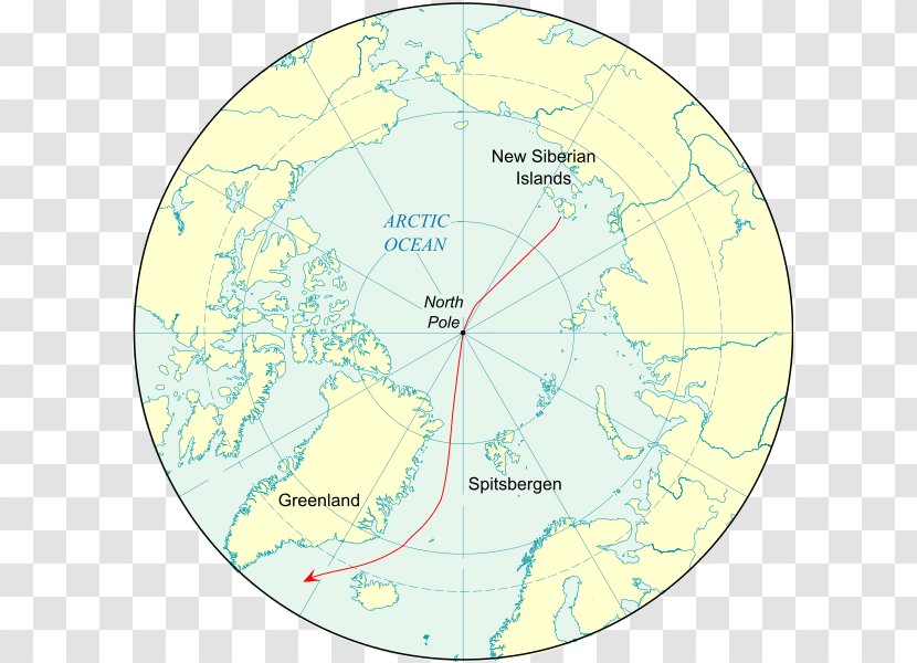 Nansen's Fram Expedition North Pole Franz Josef Land New Siberian Islands - Arctic - Drift Transparent PNG