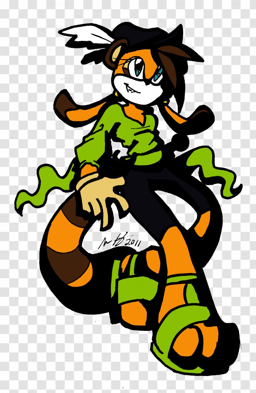 Tails Sonic Rush Adventure Art Drawing Character - Plant - Raccoon Transparent PNG