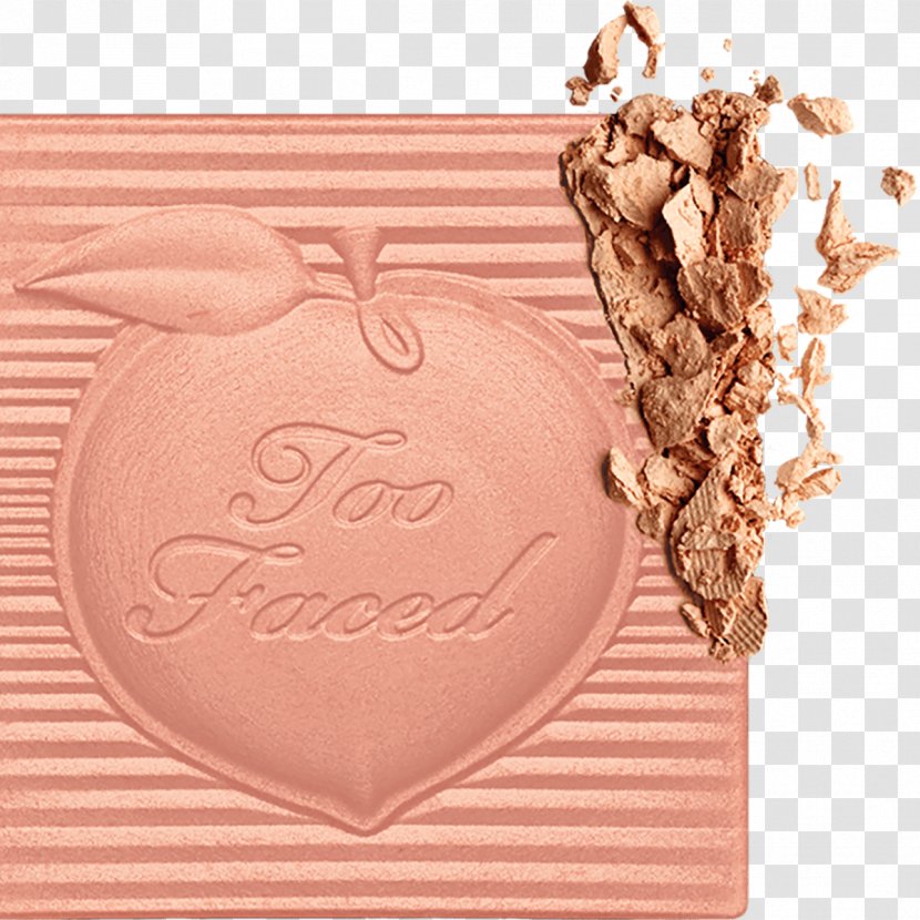 Too Faced Sweet Peach Cosmetics Face Powder Blur - Peaches And Cream Transparent PNG