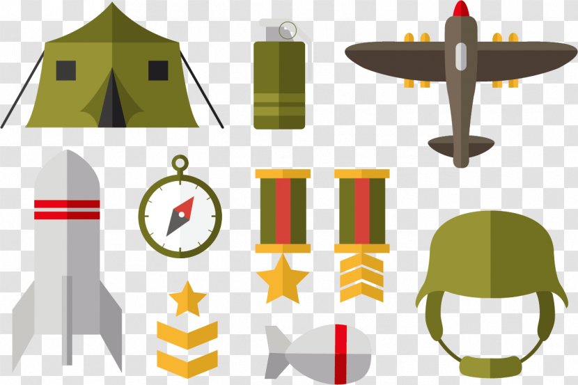 Second World War Military Icon - Vector Transparent PNG