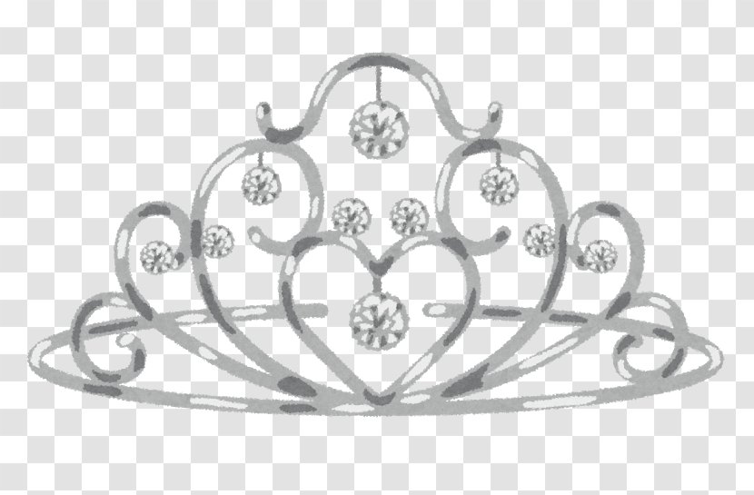 Headpiece Tiara Crown Wedding Clip Art - Silver - Beauty Contest Transparent PNG