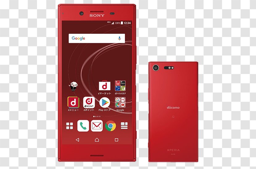 Sony Xperia XZ Premium XZ1 NTT DoCoMo 新規契約 Smartphone - Communication Device Transparent PNG
