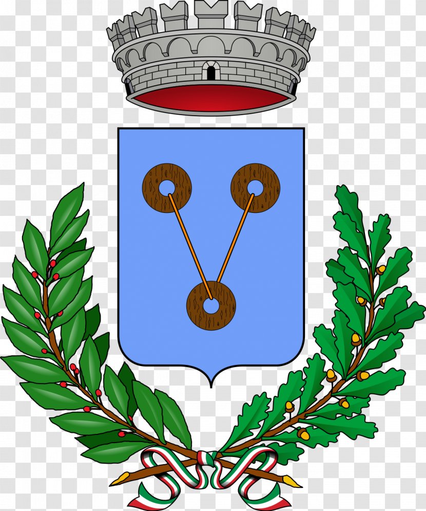 Accumoli Fiumicino Roccagiovine Tigliole Coat Of Arms - Leaf - Pocola Transparent PNG