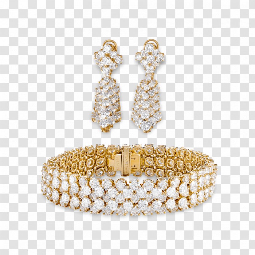 Pearl Earring Van Cleef & Arpels Jewellery Bracelet Transparent PNG