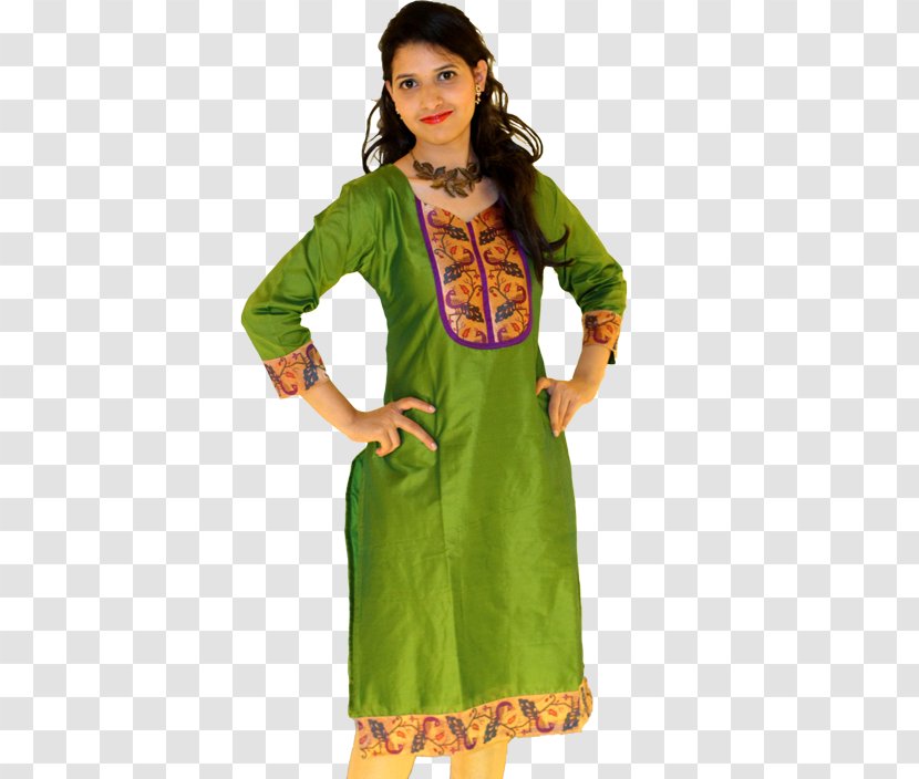 Green Fashion Dress - Day - Indian Transparent PNG