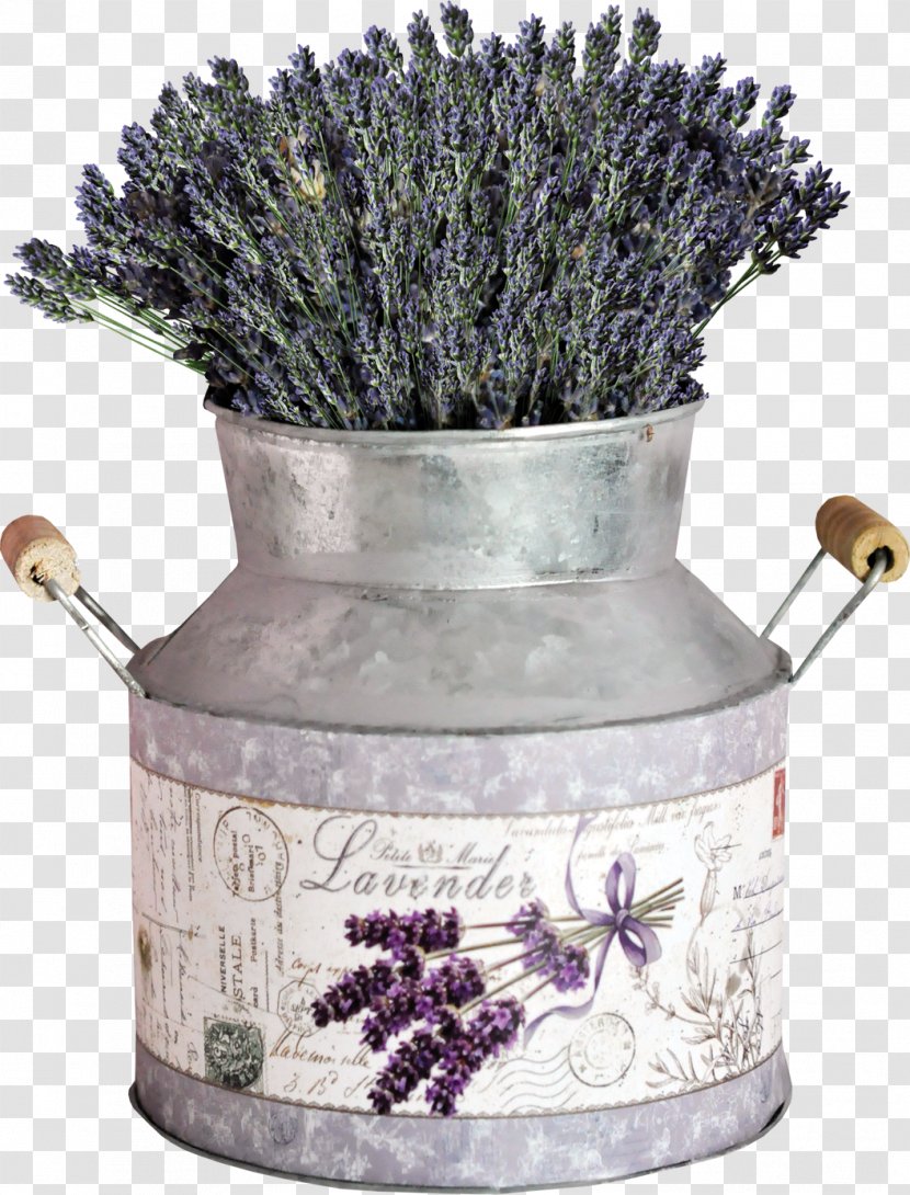 Lavender Flowerpot - Crock - Flower Transparent PNG