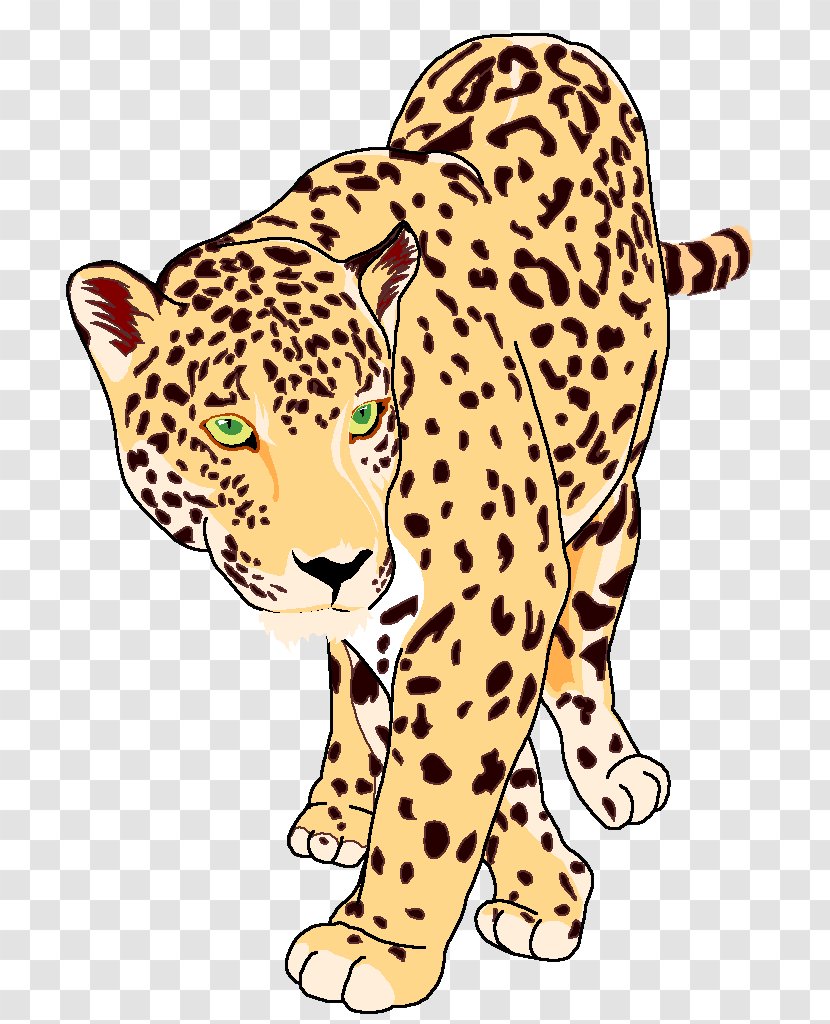 Jaguar Leopard Clip Art Vector Graphics Openclipart - Head Transparent PNG
