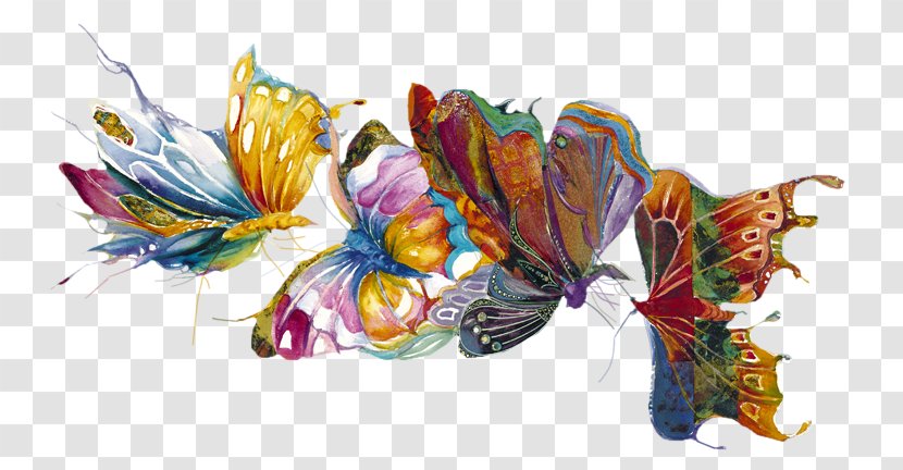 Deptis Illustration Embroidery Sewing Machines Photograph - Lepidoptera - Vlinder Flag Transparent PNG