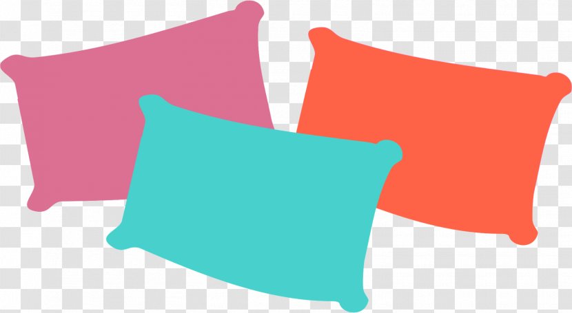 Pillow Fight Sleepover Pajamas Party - Throw Pillows Transparent PNG