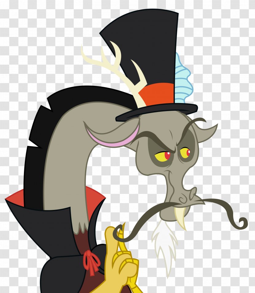Snidely Whiplash Twilight Sparkle Villain Top Hat Clip Art - Supernatural Creature - Carnivoran Transparent PNG