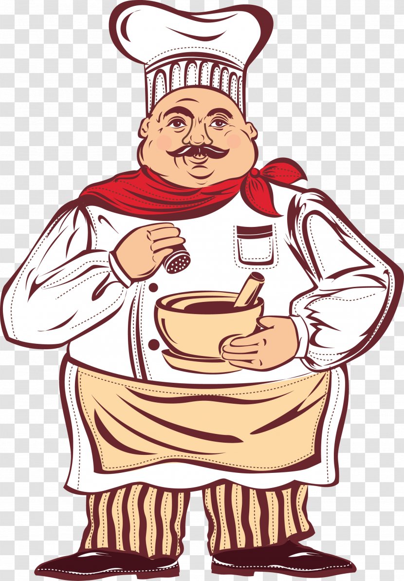 Chef Cartoon Cooking Clip Art - Bartender Transparent PNG