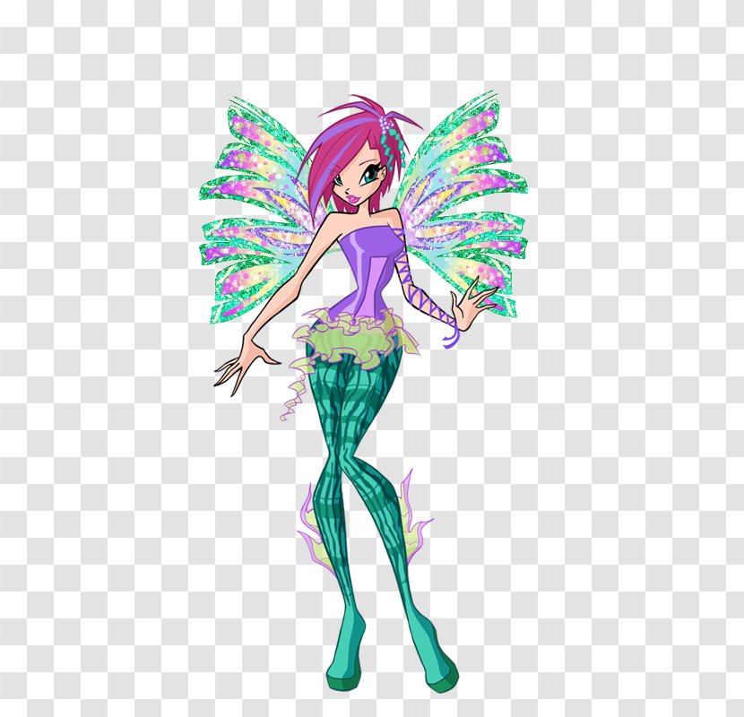 Tecna Flora Bloom Aisha Roxy - Fairy Animal For Transparent PNG