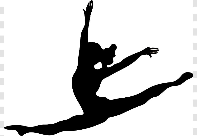 dance clipart black and white