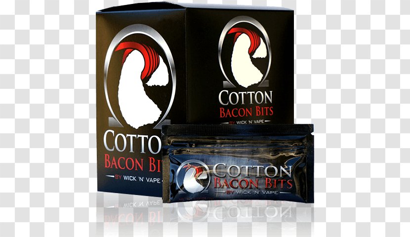 Bacon Cotton Electronic Cigarette Aerosol And Liquid Candle Wick - Heart - Bits Transparent PNG