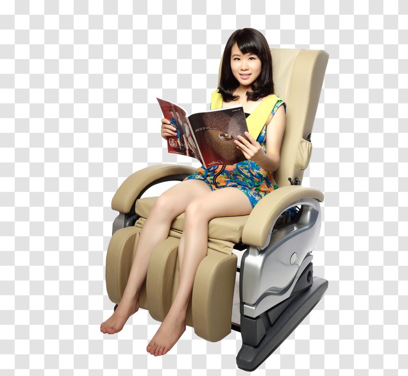 Massage Chair Shiatsu Recliner - Human Back Transparent PNG