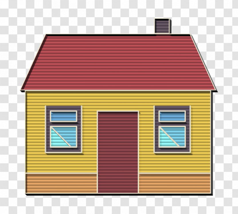 City Element Icon House - Facade - Real Estate Transparent PNG